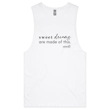 Load image into Gallery viewer, Sweet dreams are made of this. by Alexis Schnitger - AS Colour Barnard - Mens Tank Top Tee
