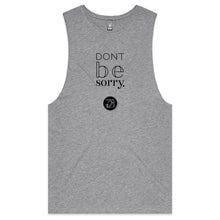 Load image into Gallery viewer, Don't be sorry by Alexis Schnitger Design - AS Colour Barnard - Mens Tank Top Tee