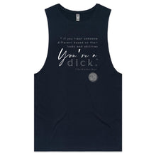 Load image into Gallery viewer, The Brother Boys quote designed by Alexis Schnitger - AS Colour Barnard - Mens Tank Top Tee