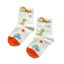 Load image into Gallery viewer, 1-2 Years 2026 Dinosaur SOCKS WDSD Rock Your Socks Assorted Designs RYSS