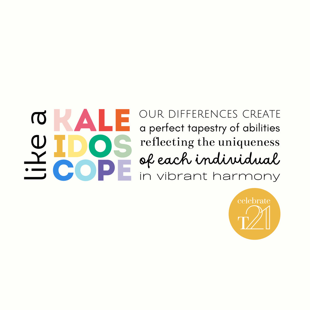 KIDS & YOUTH Like a kaleidoscope our differences create … *landscape- Black or White Kaleidoscope Range