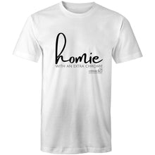 Load image into Gallery viewer, Homie with an extra chromie by SRP -  AS Colour Staple - Mens T-Shirt