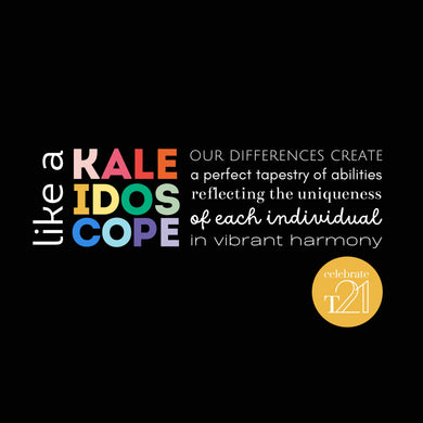 KIDS & YOUTH Like a kaleidoscope our differences create … *landscape- Black or White Kaleidoscope Range
