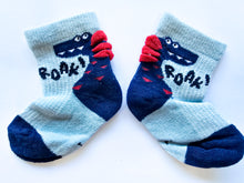 Load image into Gallery viewer, BABY ROAR SOCKS Dino WDSD Rock Your Socks Assorted Designs RYSS