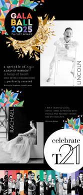 Gala Ball 2025 Celebrity For The Night - PULL UP BANNER