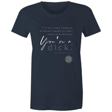 Load image into Gallery viewer, The Brother Boys quote designed by Alexis Schnitger - AS Colour - Women&#39;s Maple Tee