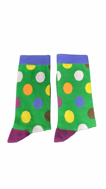 Spots on Green Base WDSD Rock Your Socks Limited Sizes