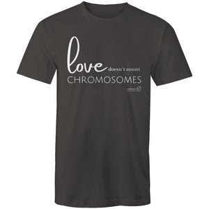 Love doesn't count chromosomes by SRP -   AS Colour Staple - Mens T-Shirt