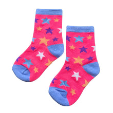 Load image into Gallery viewer, 2-3 years 2026 ASSORTED Rainbow, Unicorn SOCKS WDSD Rock Your Socks  RYSS