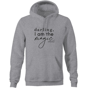 Darling, I am the magic Darling, I am the magic  by Alexis Schnitger - AS Colour Stencil - Pocket Hoodie Sweatshirt