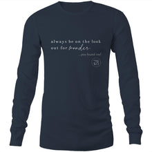 Load image into Gallery viewer, Always be on the lookout for wonder…you found me. by Alexis Schnitger - AS Colour Base - Mens Long Sleeve T-Shirt