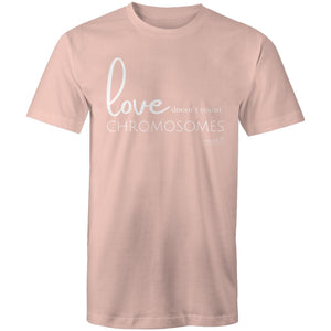 Love doesn't count chromosomes by SRP -   AS Colour Staple - Mens T-Shirt