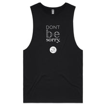 Load image into Gallery viewer, Don't be sorry by Alexis Schnitger Design - AS Colour Barnard - Mens Tank Top Tee