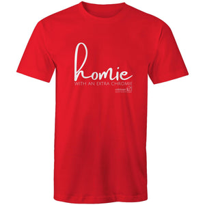 Homie with an extra chromie by SRP -  AS Colour Staple - Mens T-Shirt