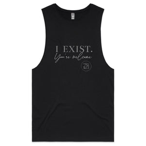 I Exist. You're welcome – AS Colour Barnard - Mens Tank Top Tee