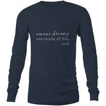 Load image into Gallery viewer, Sweet dreams are made of this. by Alexis Schnitger - AS Colour Base - Mens Long Sleeve T-Shirt