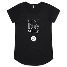 Load image into Gallery viewer, Don't be sorry by Alexis Schnitger Design -  AS Colour Mali - Womens Scoop Neck T-Shirt