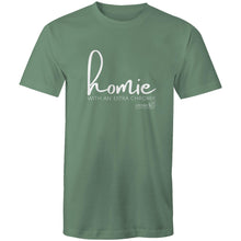 Load image into Gallery viewer, Homie with an extra chromie by SRP -  AS Colour Staple - Mens T-Shirt