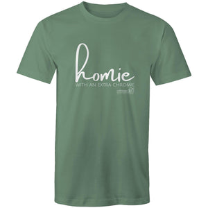 Homie with an extra chromie by SRP -  AS Colour Staple - Mens T-Shirt