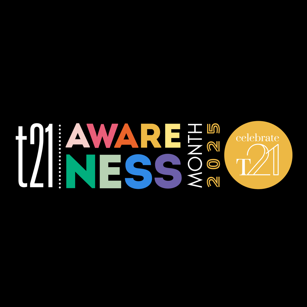 KIDS & YOUTH T21 Awareness Black or White Kaleidoscope Range