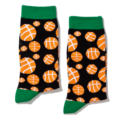 Basket Ball WDSD Rock Your Socks Assorted Sizes RYSS