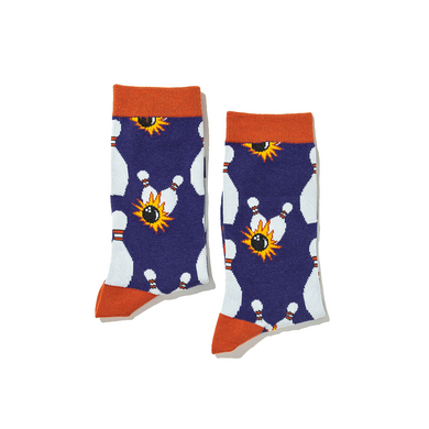 Ten Pin Bowling WDSD Rock Your Socks Assorted Sizes RYSS