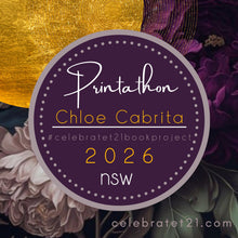 Load image into Gallery viewer, NSW 2026 Chloe Cabrita Printathon