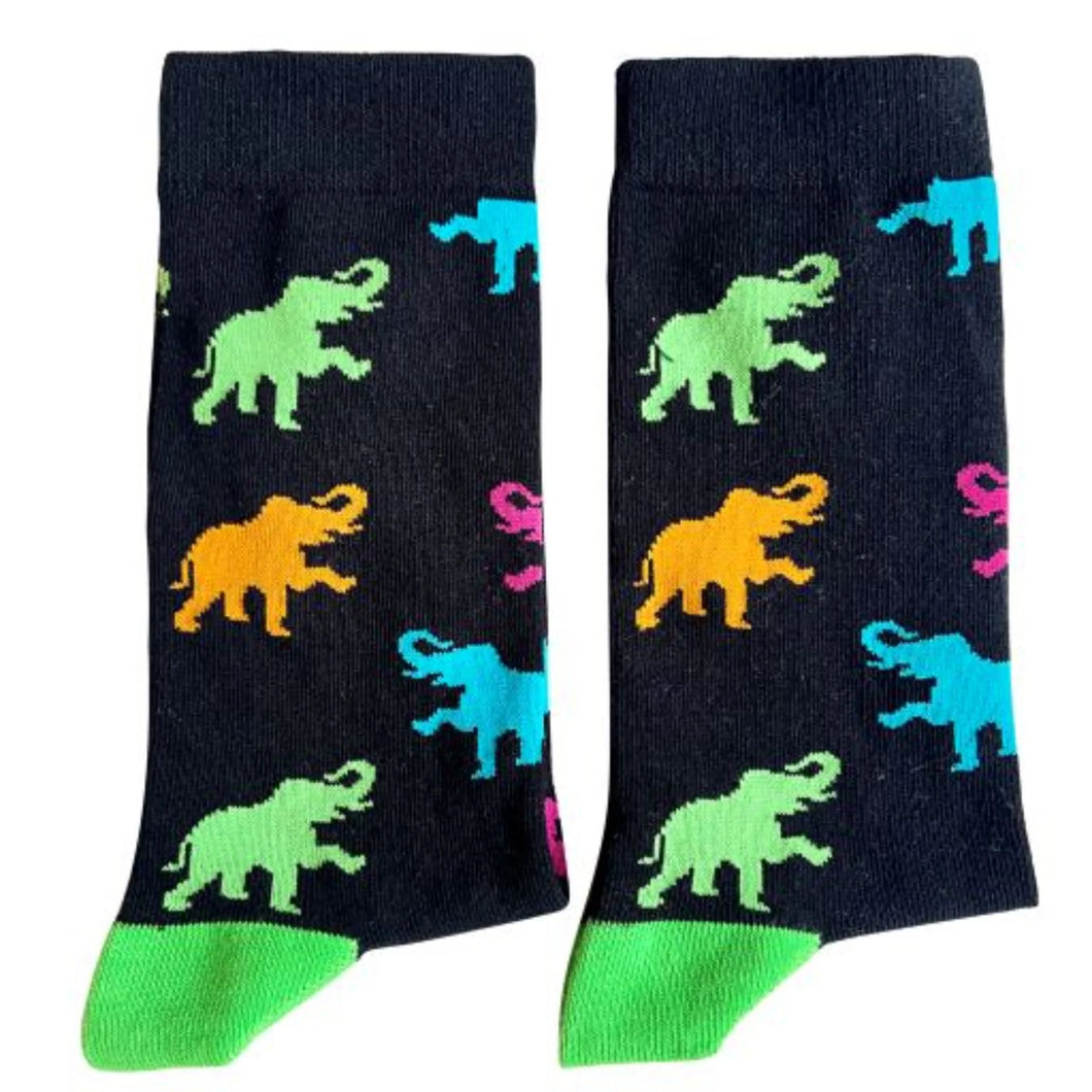 Elephants WDSD Rock Your Socks Assorted Sizes RYSS