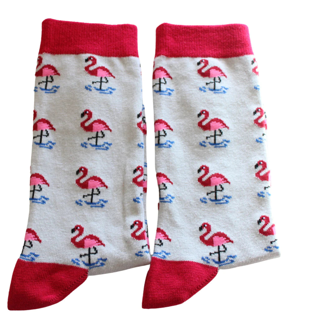 Flamingos WDSD Rock Your Socks Assorted Sizes RYSS