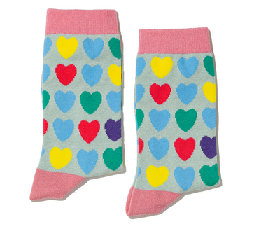 Hearts WDSD Rock Your Socks Assorted Sizes