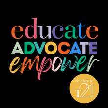 Load image into Gallery viewer, KIDS &amp; YOUTH ASSORTED Educate Advocate Empower - Black or White Kaleidoscope Range