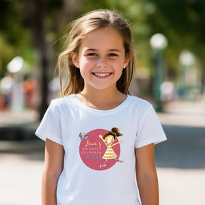 KIDS & YOUTH TEES *assorted designs - Jana's Brightly Coloured Socks