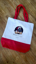 Load image into Gallery viewer, &#39;Santa Doesn&#39;t Count Chromosomes&#39; Canvas Bag by Alexis Greenwood Design