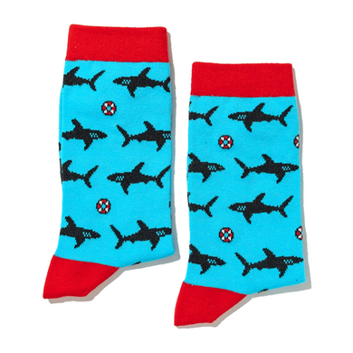 Sharks WDSD Rock Your Socks Assorted Sizes