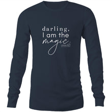 Load image into Gallery viewer, Darling, I am the magic Darling, I am the magic  by Alexis Schnitger - AS Colour Base - Mens Long Sleeve T-Shirt