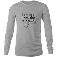 Load image into Gallery viewer, Darling, I am the magic Darling, I am the magic  by Alexis Schnitger - AS Colour Base - Mens Long Sleeve T-Shirt