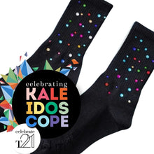 Load image into Gallery viewer, Rhinestone WDSD Rock Your Socks Assorted Colours RYSS