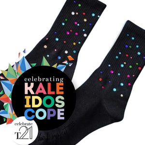 Rhinestone WDSD Rock Your Socks Assorted Colours RYSS