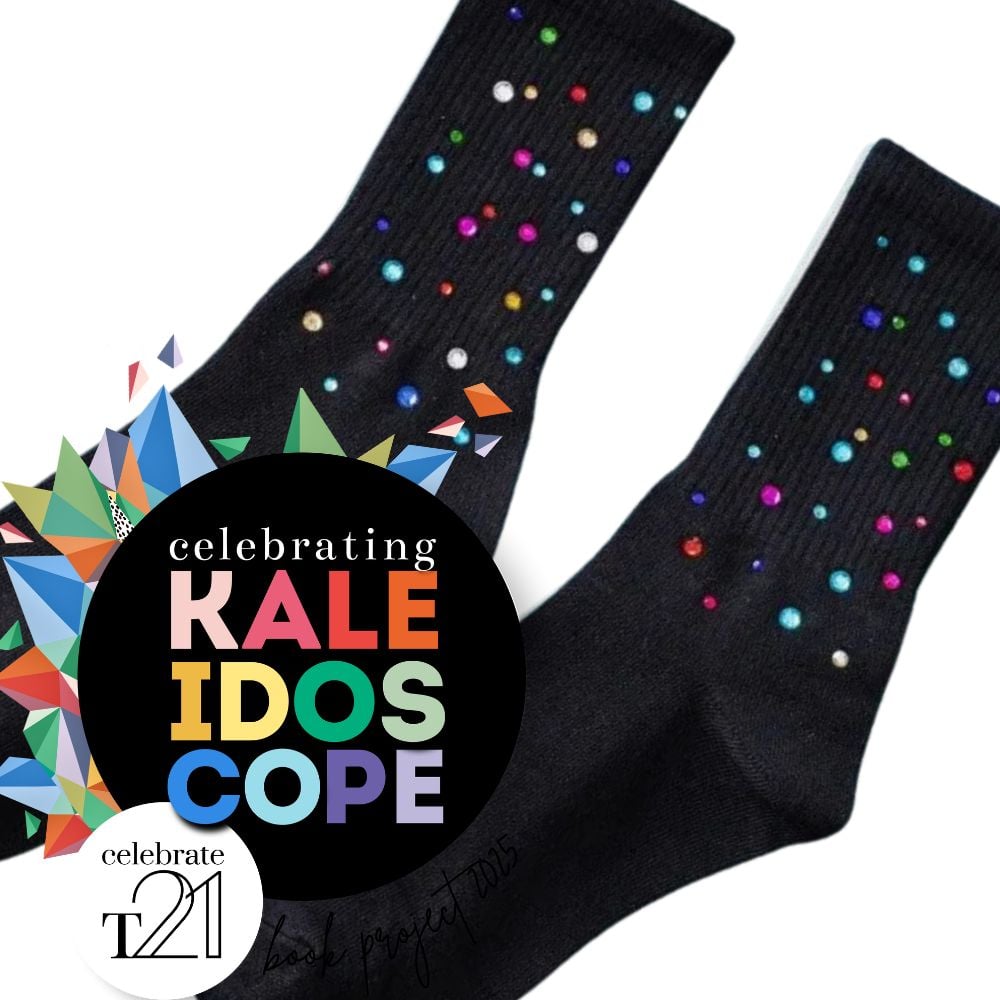 Rhinestone WDSD Rock Your Socks Assorted Colours RYSS