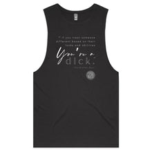 Load image into Gallery viewer, The Brother Boys quote designed by Alexis Schnitger - AS Colour Barnard - Mens Tank Top Tee