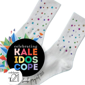 Rhinestone WDSD Rock Your Socks Assorted Colours RYSS