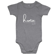 Load image into Gallery viewer, Homie with an extra chromie by SRP -  AS Colour Mini Me - Baby Onesie Romper