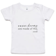 Load image into Gallery viewer, Sweet dreams are made of this. by Alexis Schnitger - AS Colour - Infant Wee Tee