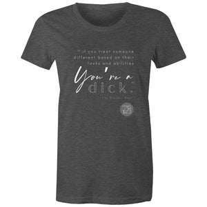 The Brother Boys quote designed by Alexis Schnitger - AS Colour - Women's Maple Tee