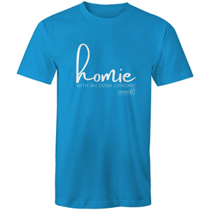 Homie with an extra chromie by SRP -  AS Colour Staple - Mens T-Shirt