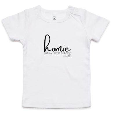 Homie with an extra chromie by SRP -  AS Colour - Infant Wee Tee