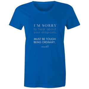 I'm Sorry - AS Colour - Women's Maple Tee