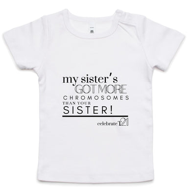 'My Sister’ AS Colour - Infant Wee Tee