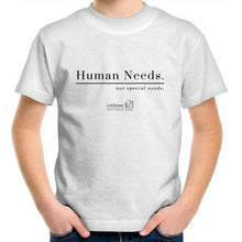 Load image into Gallery viewer, Human Needs - AS Colour Kids Youth Crew T-Shirt