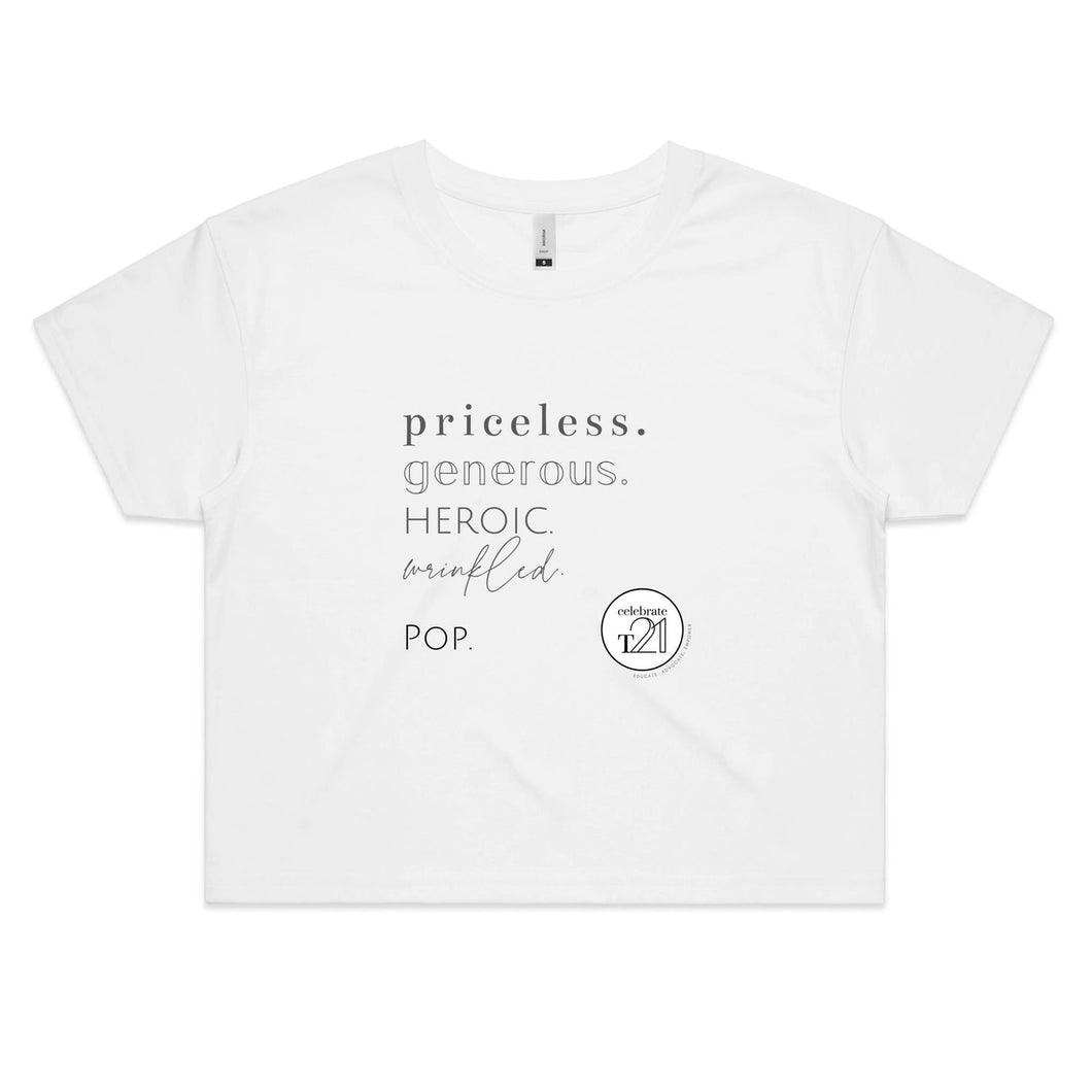 Pop -  AS Colour - Women's Crop Tee
